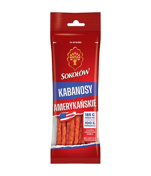 Sokolow American Kabanos (14pcs/Box) 1x120g