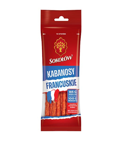 Sokolow French Kabanos (Francuskie (14pcs/Box) 1x120g