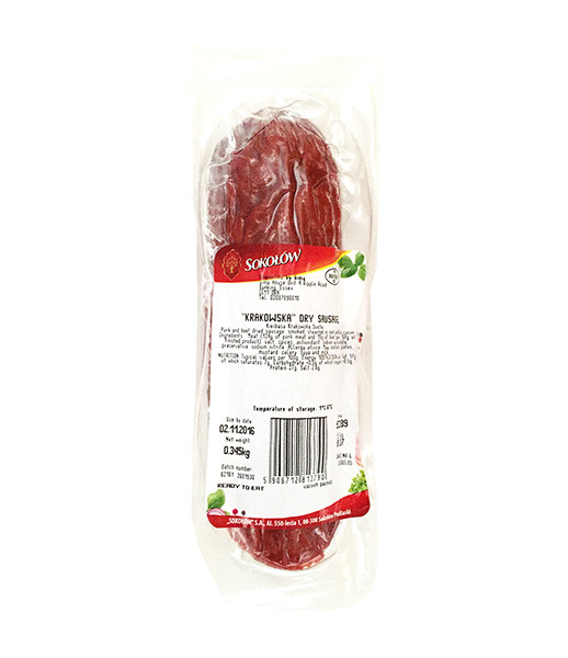 Sokolow Krakowska Dry Sausage (9pcs/Box) 1x345g