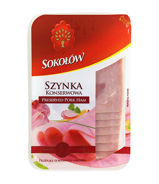 Sokolow Sliced Preserved Pork Ham (10) 1x120g