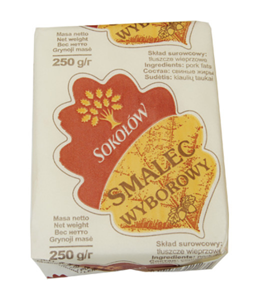 Sokolow Smalec Lard (Butter) (16pcs/box) 1x250g