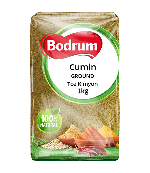 Bodrum Spice 1kg Cumin Ground (Toz Kimyon) 1Kg