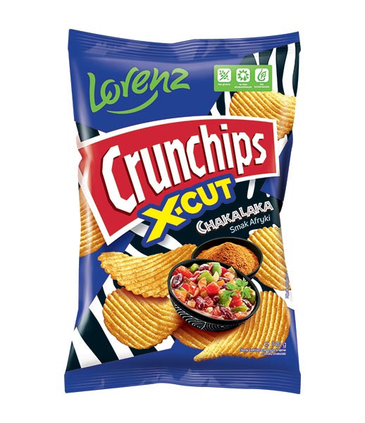 Lorenz Crunchips X-Cut Chakalaka 10x140g