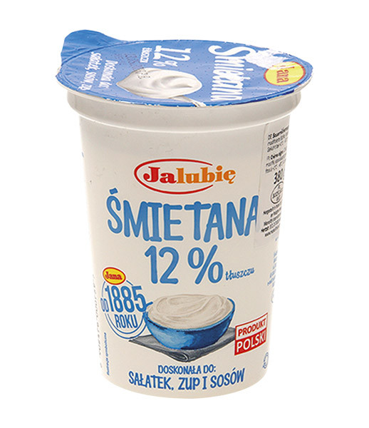 Jana Smietana 12% Sour Cream Pot 12x380g