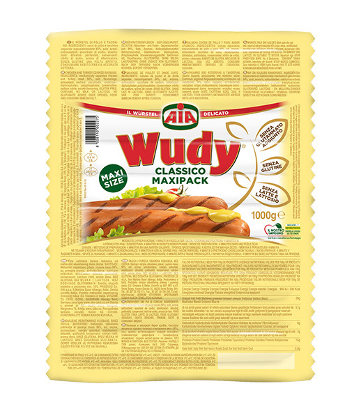 Aia Wudy Sausage Maxi P. (7) 1x1000g