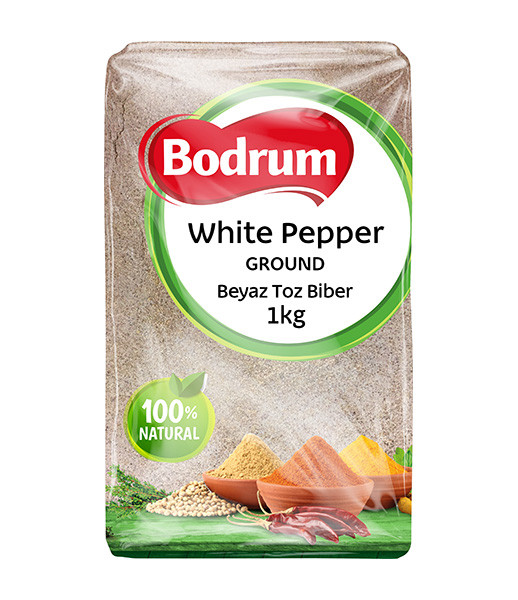 Bodrum Spice White Pepper Ground ( Beyaz Biber) 1kg