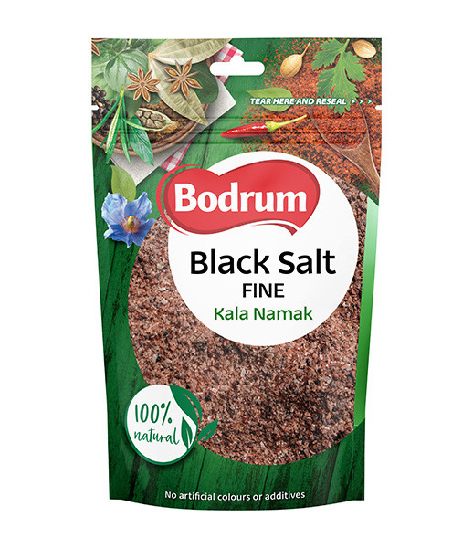 7Bodrum Spice Kala Namak Black Salt Fine 6x200g