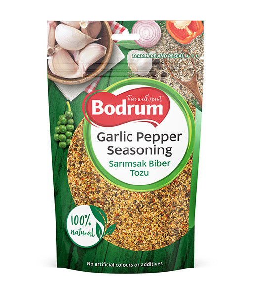 Bodrum Spice Garlic Pepper 8x100g