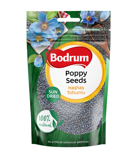 Bodrum Blue Poppy Seeds 8x100g