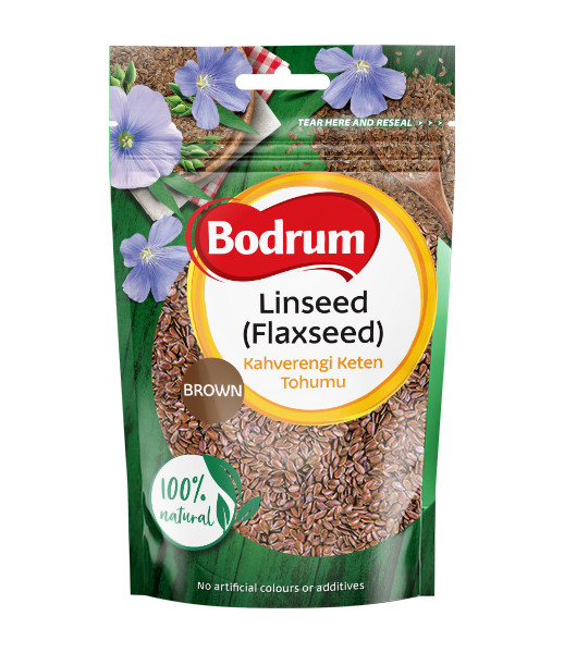 Bodrum Brown Linseed (Keten Tohumu) 8x100g