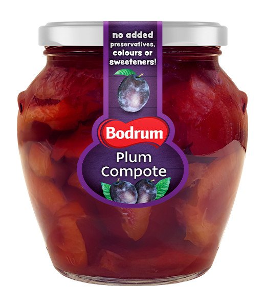 Bodrum Amf Compote-Plum  12x580ml