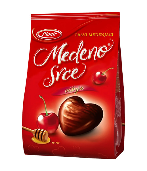 Pionir Medeno Srce (Cherry Cakes) 12x350g