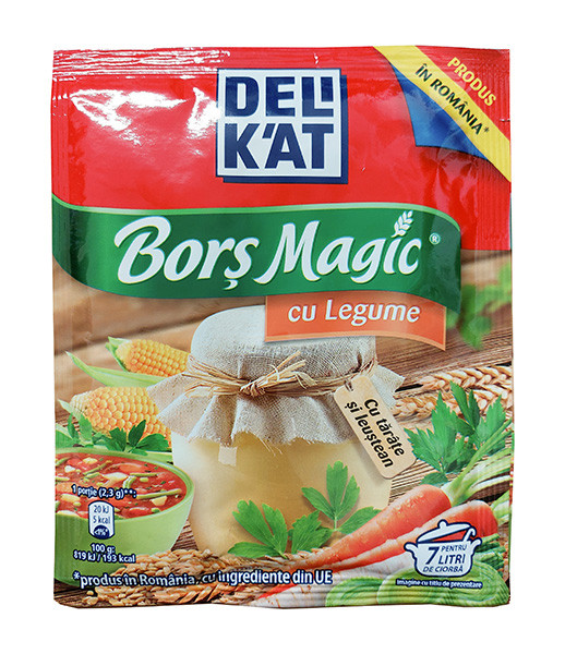 Delikat Bors Legume - Vegetable Food Seasoning 18x65g