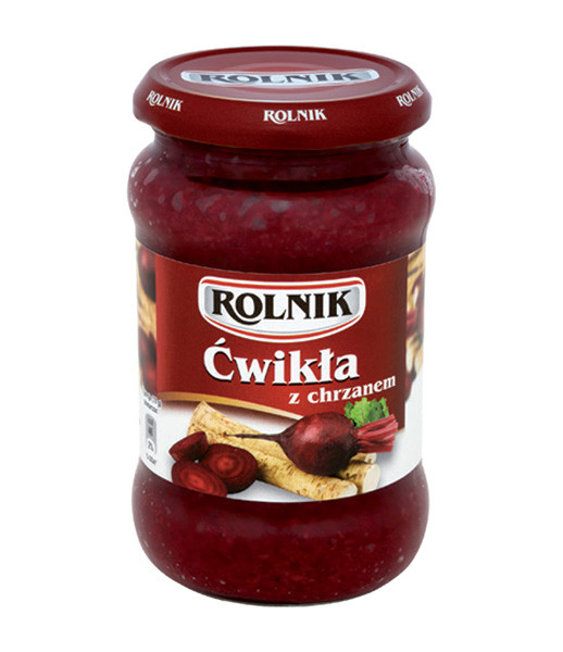 Rolnik Horseradish with Beetroot (Cwikla) 6x350g