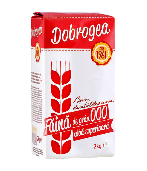 Dobrogea White Flour (Faina Alba 000) 8x2kg