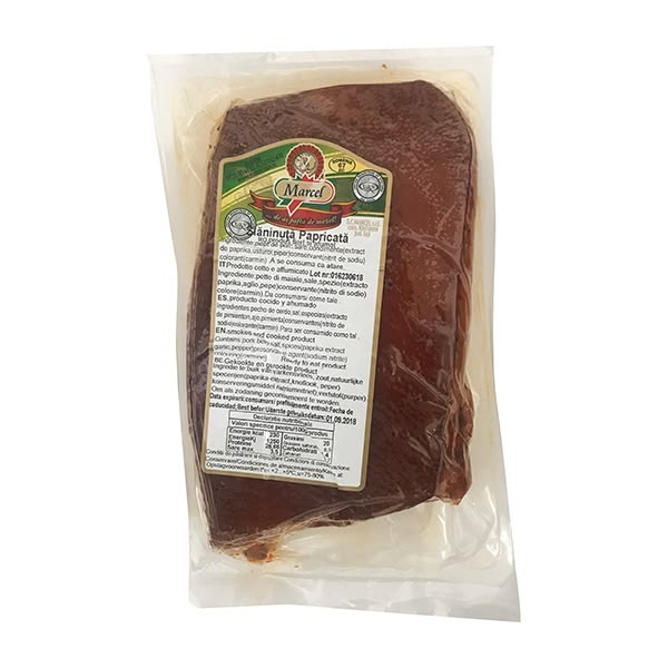 Marcel Slanina Papricata (Pork Lard Smoked&Paprika) kg