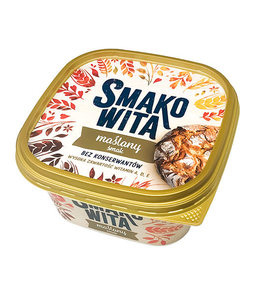 Smakovita Margarine with Butter (12pcs/box) 1x450g