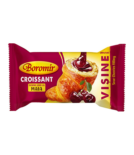 Boromir Croissant With Sourcherry Jam 30x60g