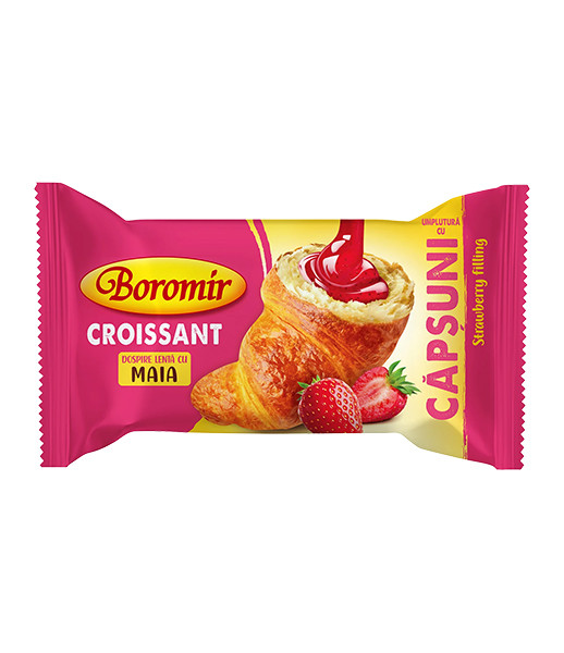 Boromir Croissant With Strawberry Jam 30x60g