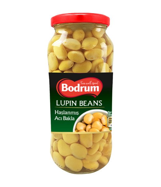 Bodrum Boiled Lupin Beans (Jar) 12x540g