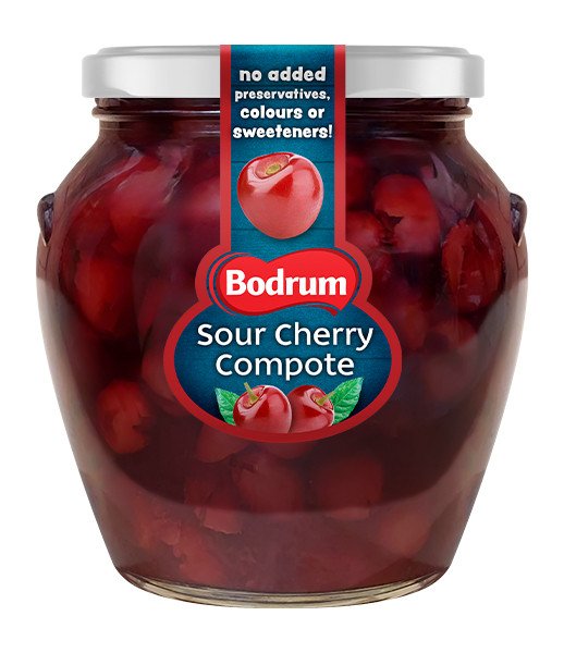 Bodrum Amf Compote-Sour Cherry No Pit 12x580ml