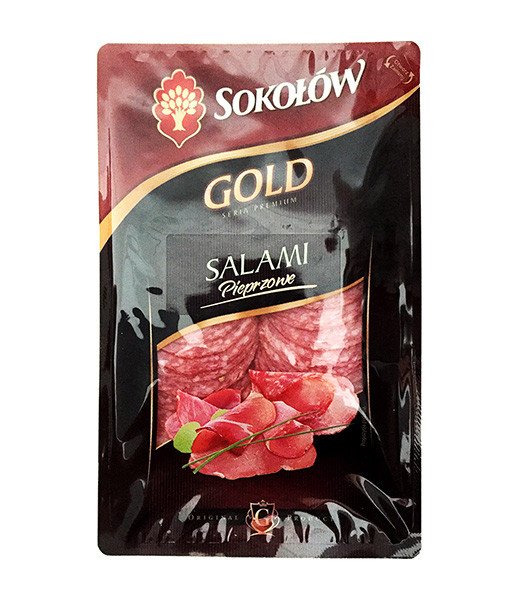 Sokolow Sliced Salami Pepper (12pcs/Box) 1x100g