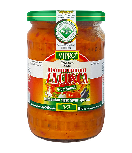 Vipro Romanian Zacusca Ajvar 6x580ml