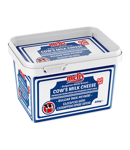 Melis Bulgarian Cow Cheese 6x800g