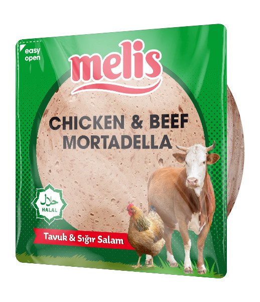 Melis Sliced Beef Mortadella 12x200g