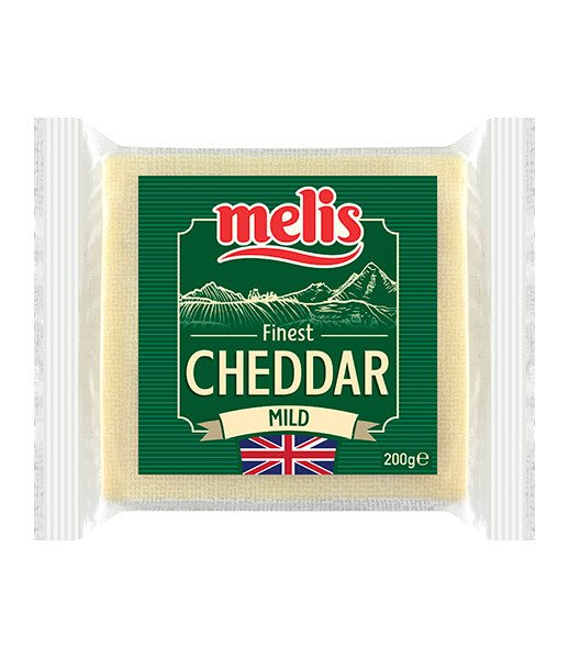 Melis Mild Cheddar 8x200g