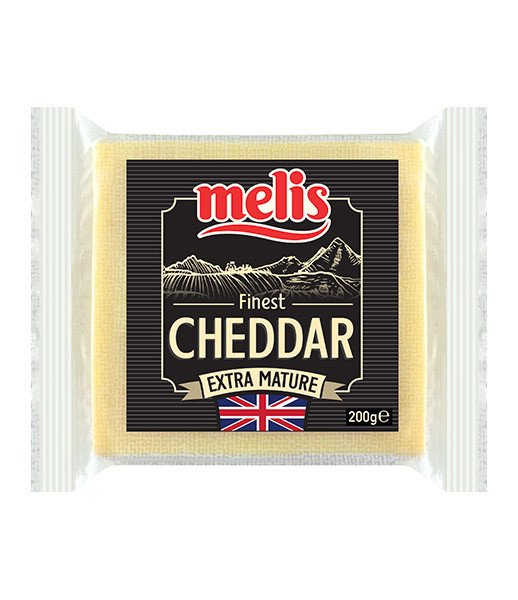 Melis Extra Mature Cheddar 8x200g