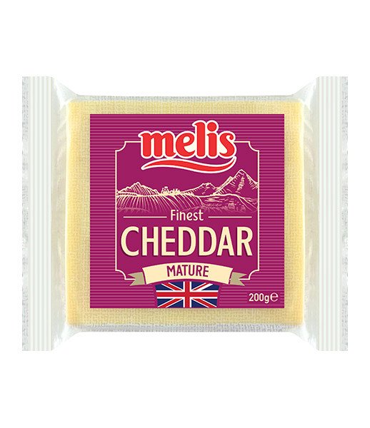 Melis Mature Cheddar 8x200g