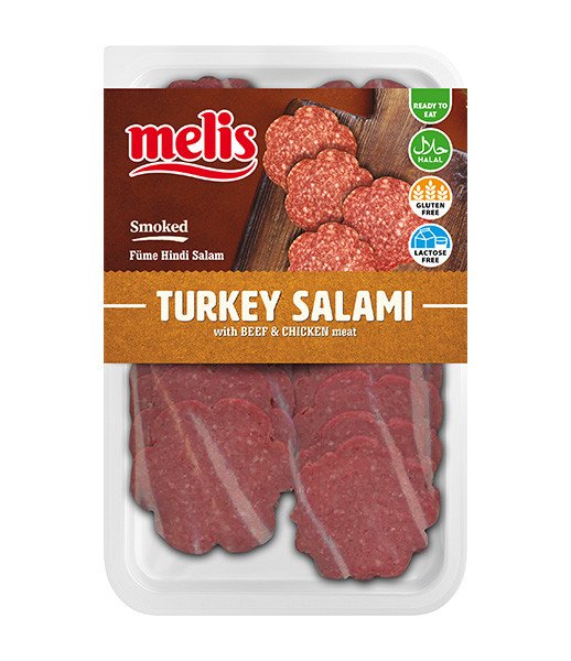 Melis Turkey and Beef flower Salami 12x80g