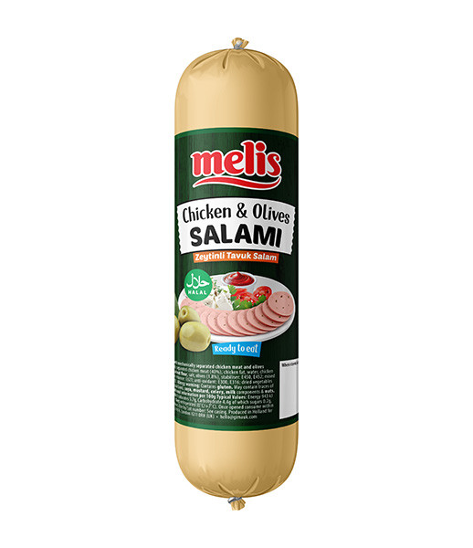 Melis Salami Chicken & Olives 10x500g