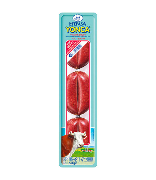 Efepasa Yonca - Parmak Sucuk (Garlic Sausage) (18pcs/box) 1x500g