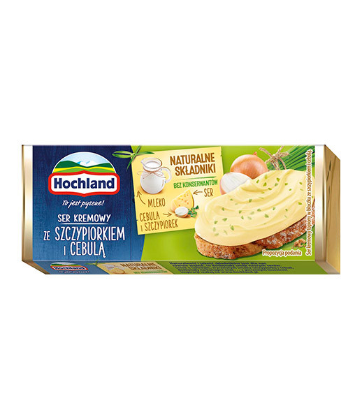 Hochland (11) Cheese Spread Block Onion (6) 1x90g (3957)