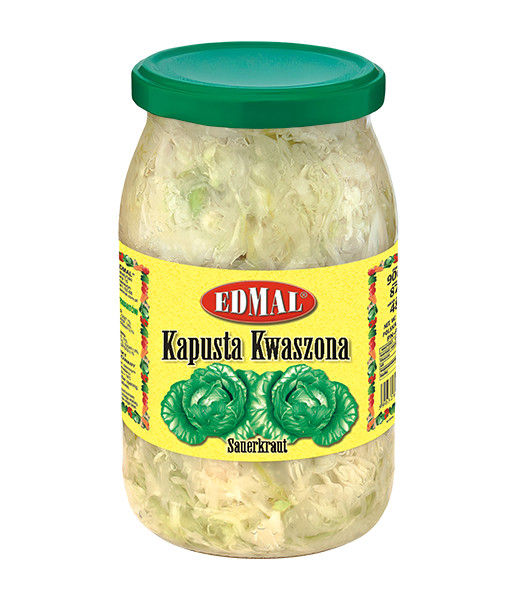 Edmal Sauerkraut (Kapusta Kwaszona) 8x900g