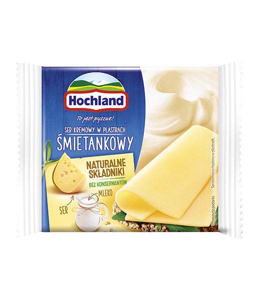 Hochland (21) Slices Cheese Creamy (Smietankowy) 10x130g