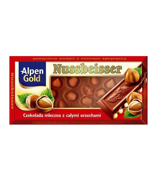 Alpen Gold Chocolate (Nussbeisser Czekolada) 20x100g