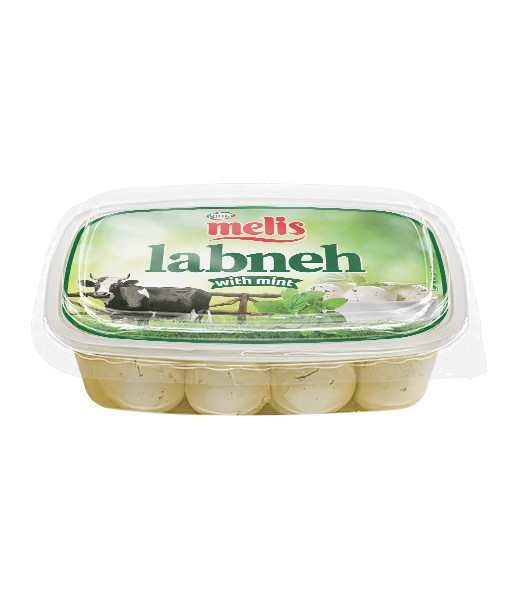 Melis Labneh cheese balls with Mint Cow Milk 6x185g