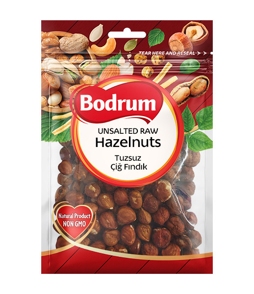 Bodrum Hazelnut Raw (Cig Findik) 6x150g