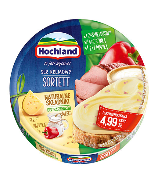 Hochland (18) Cheese Triangle Sortet 10x180g