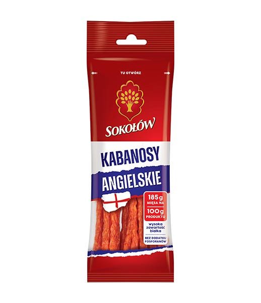 Sokolow Kabanos English (14) 1x100g