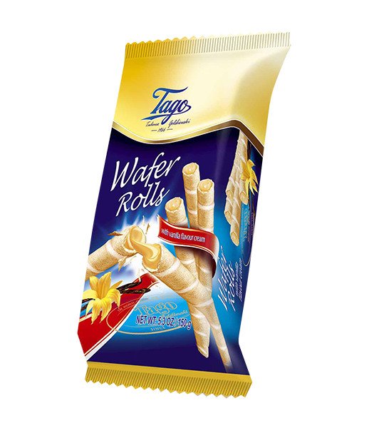 Tago (09) Wafer Rolls with Vanilla Cream 12x150g