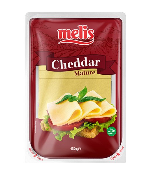 Melis Sliced Cheddar 12x150g