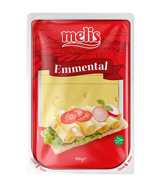 Melis Sliced Emmentaler 12x150g