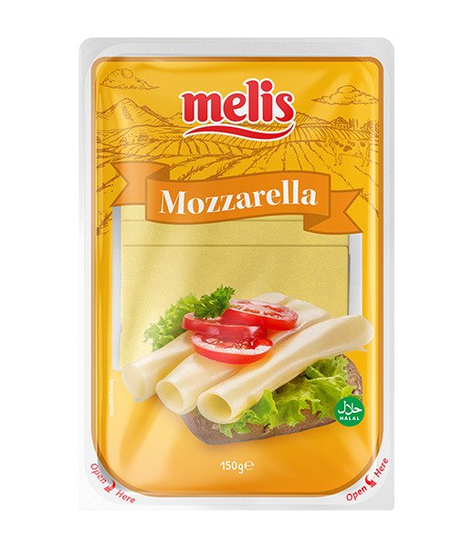 Melis Sliced Mozarella 12x150g