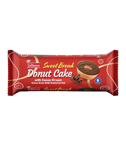 Sultanim cocoa coated cake (Donut) 12x240g