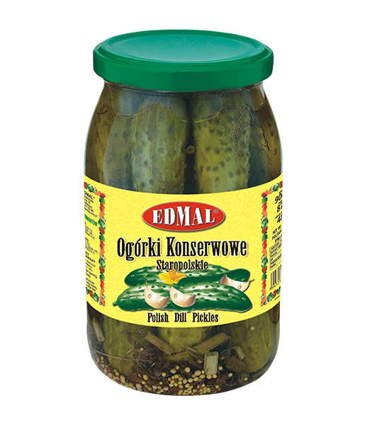 Edmal Dill Gherkins (Ogrek Konserwowy Staropolski) 8x900g