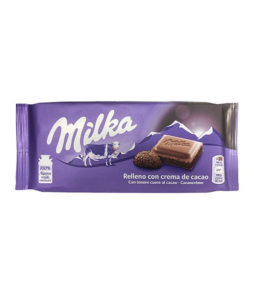 Milka Chocolate Cocoa Cream (Desert) 22x100g